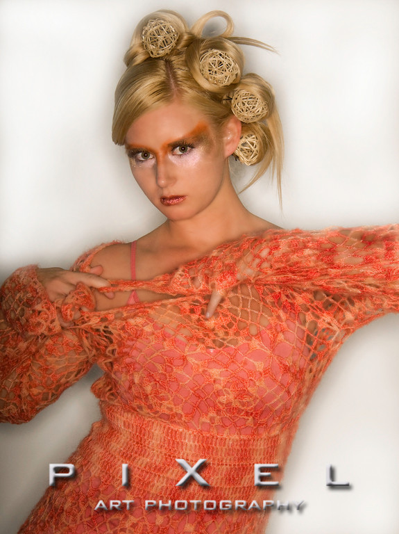 Female model photo shoot of BrittniLynn HairStylist, makeup by Brittni Lynn  M U A 