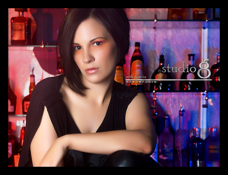 Female model photo shoot of Beqi in Club NV, Kansas City, MO
