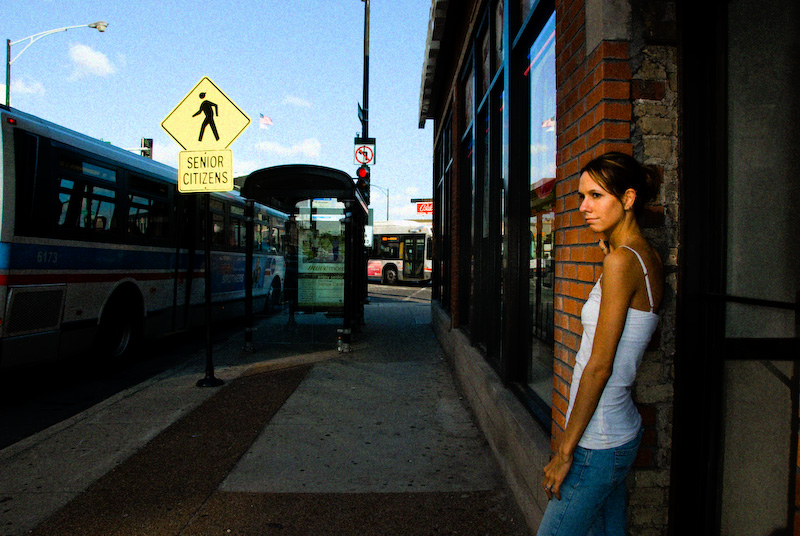 Male and Female model photo shoot of Windyphoto and Jen McCarthy in Six Corners, Chicago
