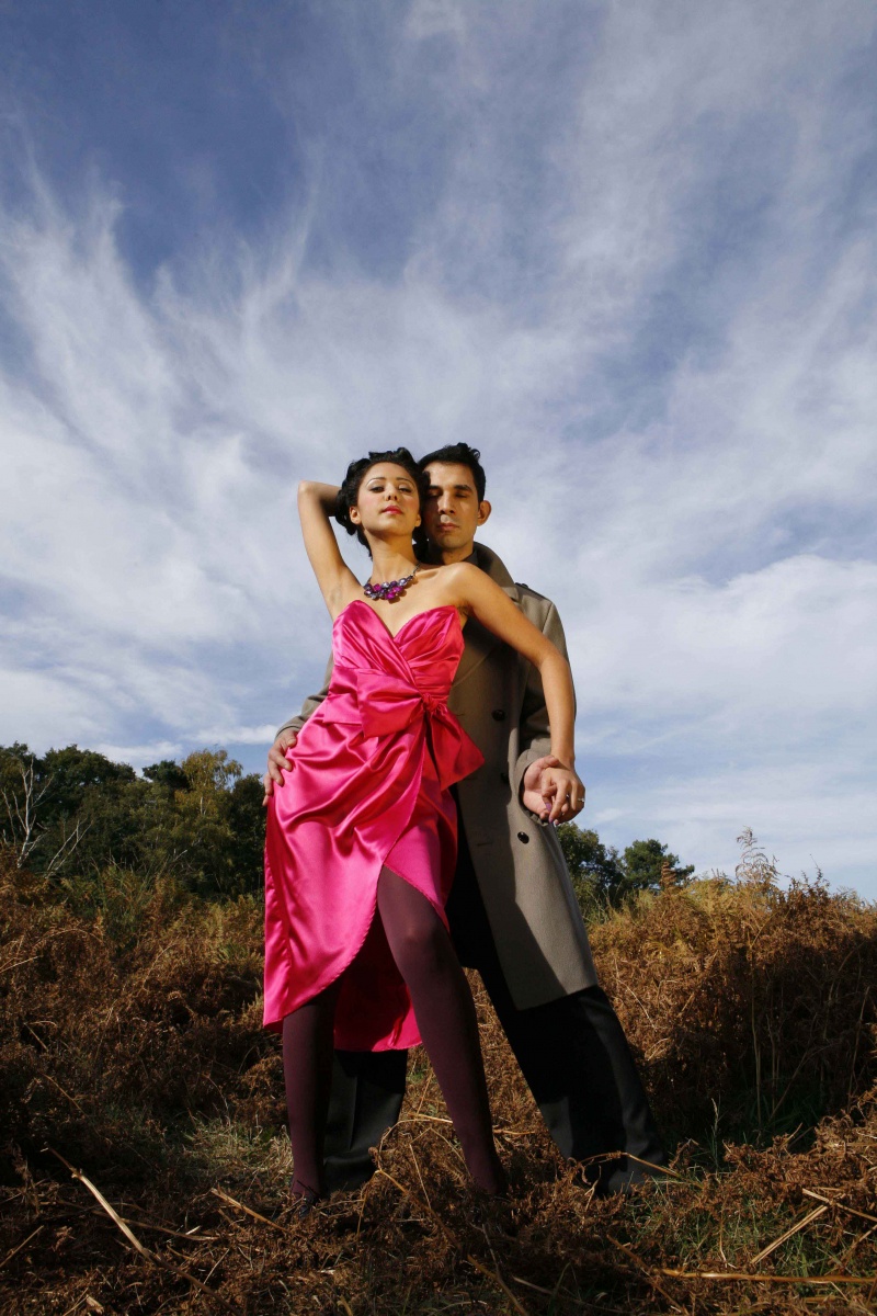 Female and Male model photo shoot of Isabella Panattoni, saqi and iky, wardrobe styled by Louisa Daniels