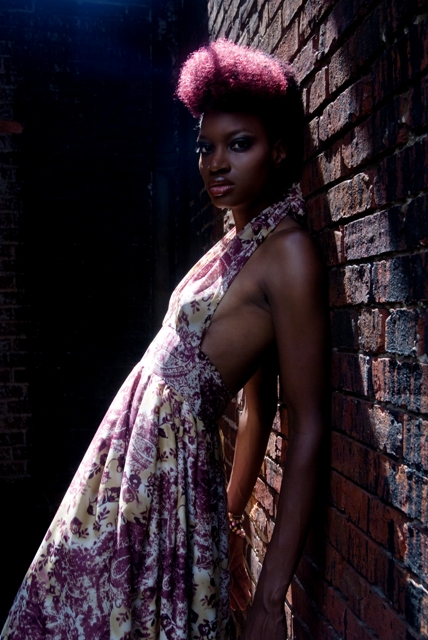 Female model photo shoot of Tygallore by theblacksink in Baltimore, MD, makeup by Beautifulfaces by K, clothing designed by Ying Edge Clothing