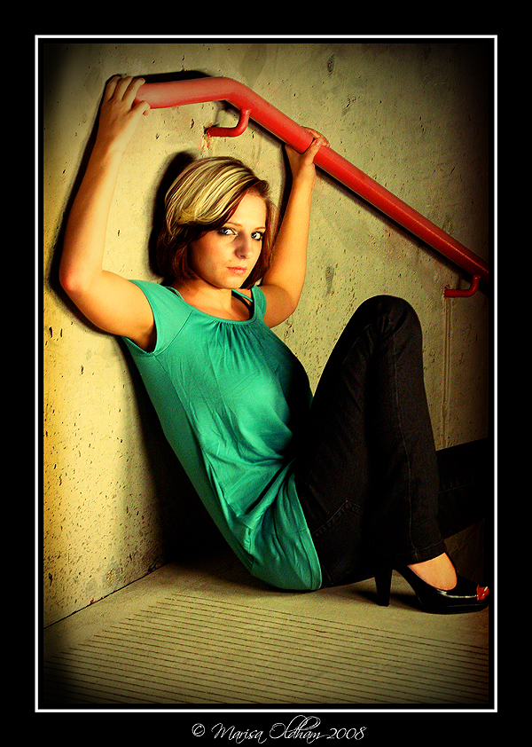 Female model photo shoot of Amy Silvernale by MarisaOldhamPhotography