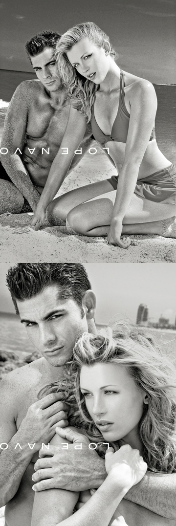 Male and Female model photo shoot of FilbertoMakeup and amber rachelle by name changed in South Beach