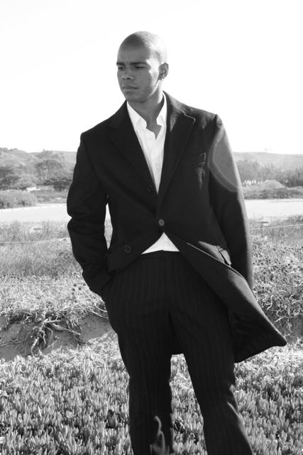 Male model photo shoot of Cedric Johnson in Half Moon Bay, CA