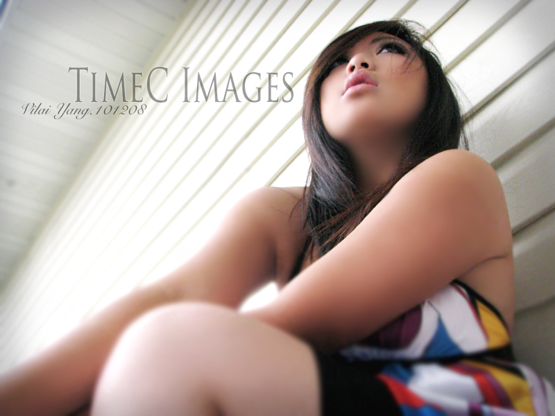 Female model photo shoot of Vilai Yang
