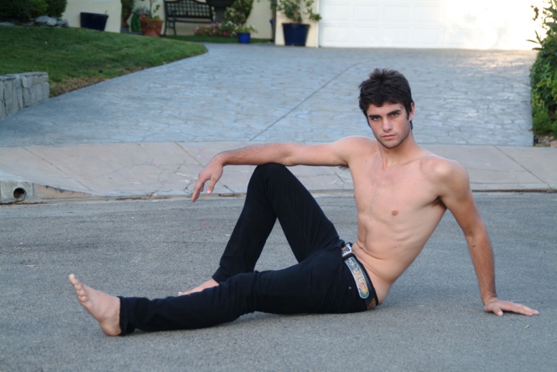 Male model photo shoot of Safford Wolfson in Laurel Canyon, CA