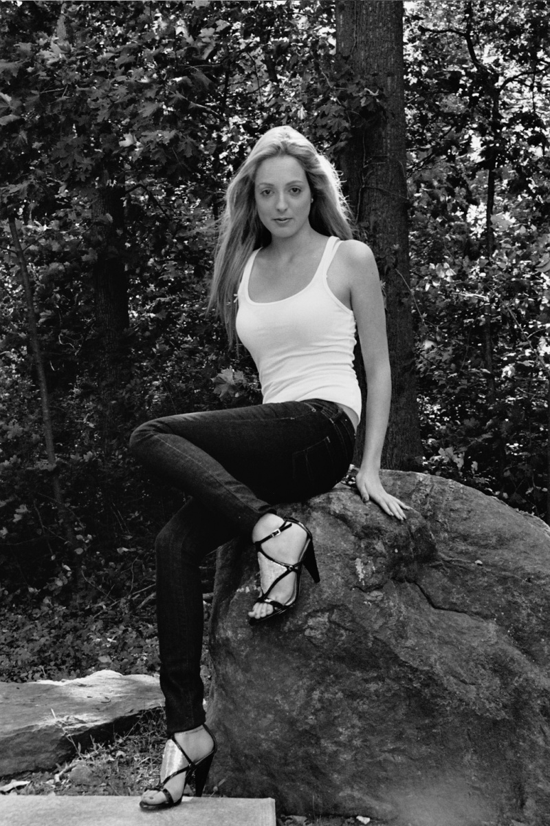 Female model photo shoot of Kerry Bodeau in Ridley Park, PA (the 'rock')