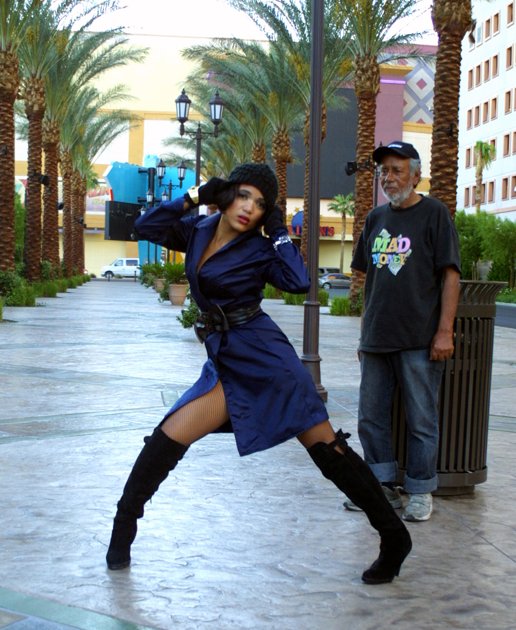 Male and Female model photo shoot of bryan houghton and Delyce  in las vegas