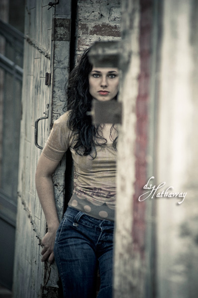 Female model photo shoot of WorldIsMyPlayground by Hathaway
