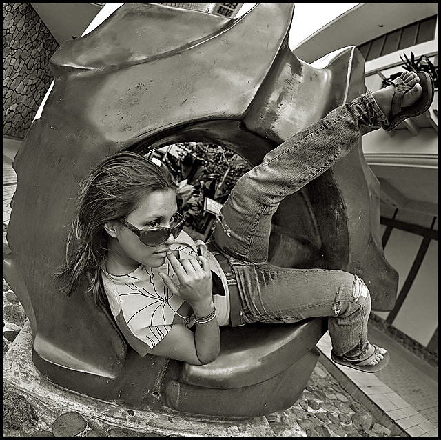 Female model photo shoot of Amber Crago in Honolulu