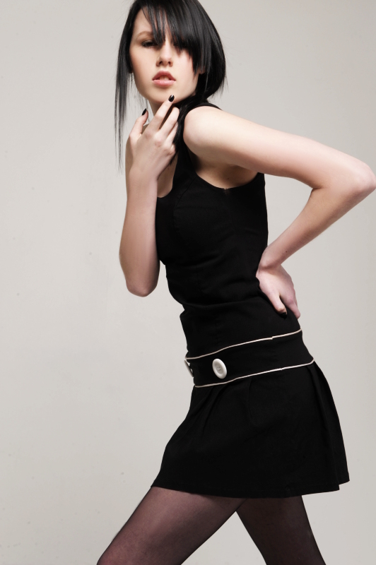 Female model photo shoot of Mieka Black