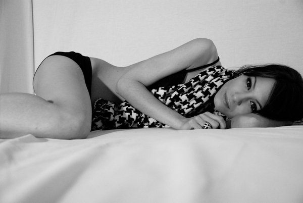 Female model photo shoot of kara e by Eric Brushett