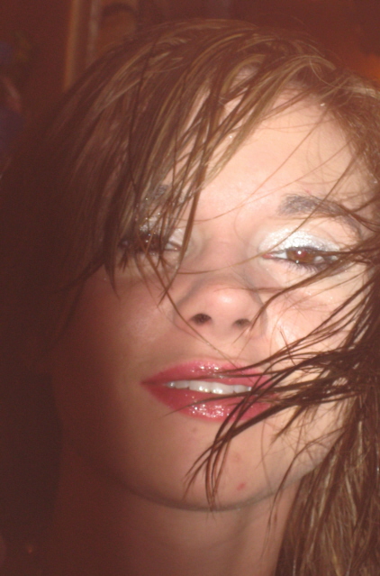Female model photo shoot of Kaila Serafini in inside a friends house Denver,co