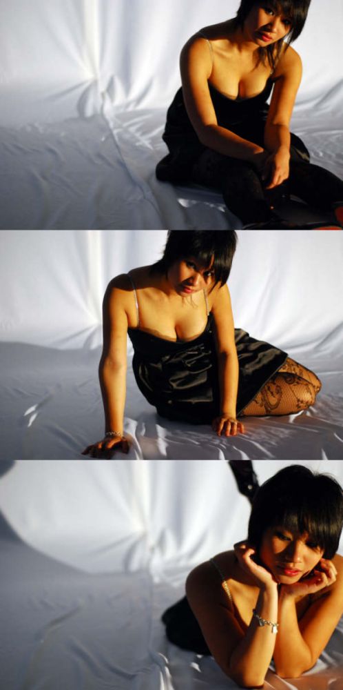 Female model photo shoot of Aeon Flux by Jemima Richards