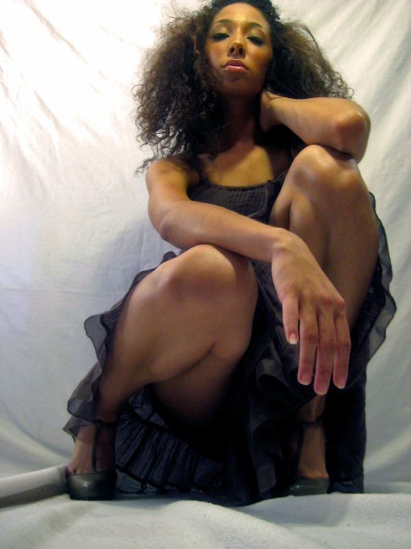 Female model photo shoot of Chris Starr the Model in bk ny, makeup by Victoria Chae
