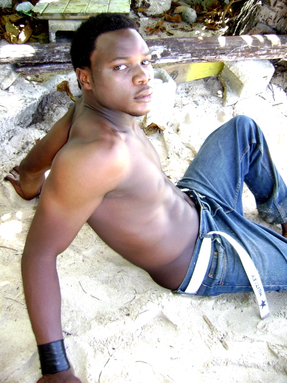 Male model photo shoot of Kareem Pond in South Coast, Barbados