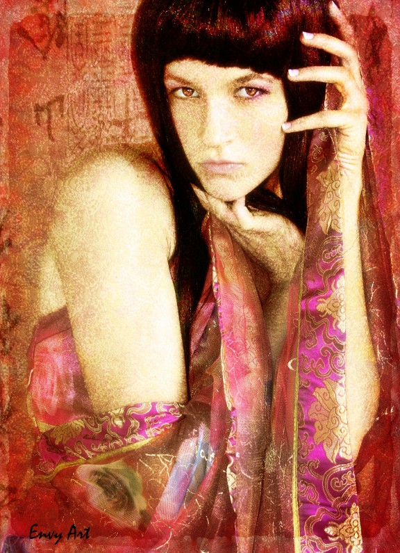 Female model photo shoot of Kelsey Shea by Envy - Art, makeup by Lora Devine