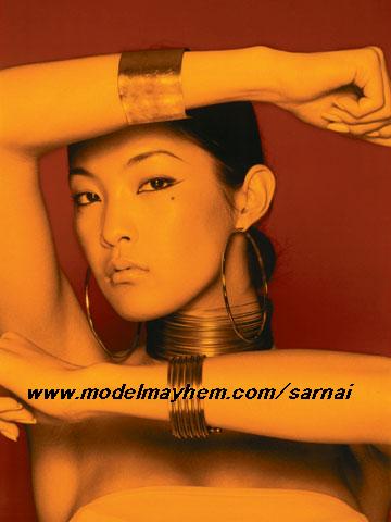 Female model photo shoot of Sarnai