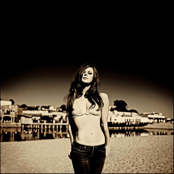 Female model photo shoot of Britt Honey by WildCard Photography in Capitola