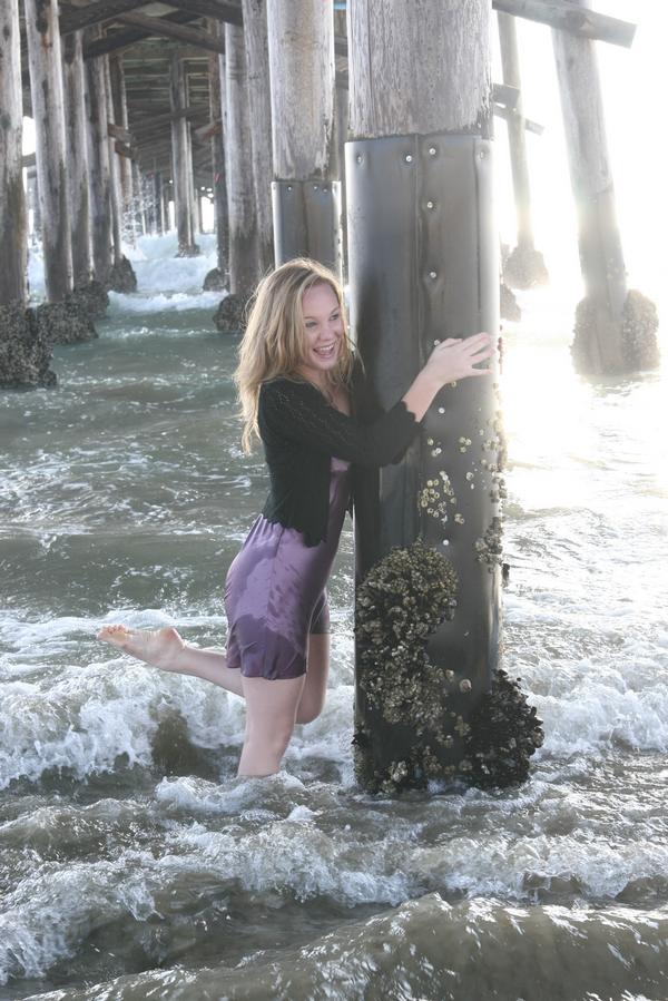 Female model photo shoot of Katie Ann Lovell by Jennifer Ho Photography in Newport Beach, California