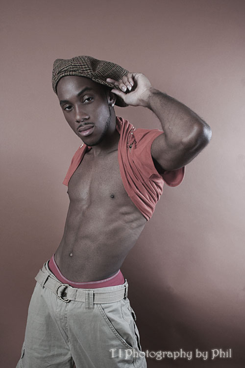Male model photo shoot of Tafaris