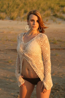 Female model photo shoot of Sarah Gabrielle Denton by TourPhotog in Kimmel Beach in Chesterton, In