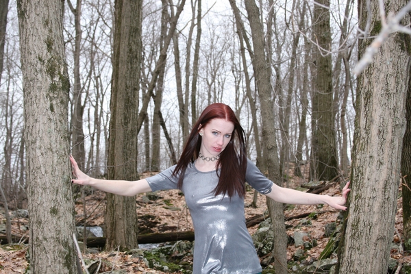 Female model photo shoot of Kristianna by Randy Anagnostis in Woods, CT