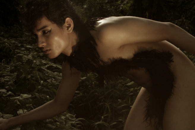 Male model photo shoot of Hanz Moniefiero Medina by Eugene Y in Amidst the Dense Jungle