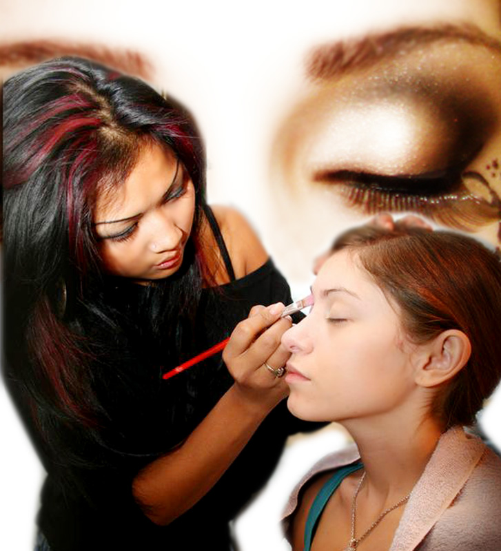 Female model photo shoot of MissChandaSek in (salon Vishay) Warwick, RI