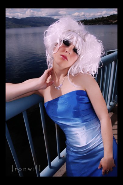 Female model photo shoot of Courtney R Berry by IronKingSturgeon in Bridge, Kelowna, BC