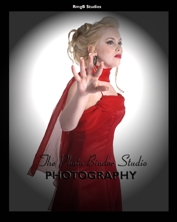 Female model photo shoot of Casey Wells in Photo Binder Studio