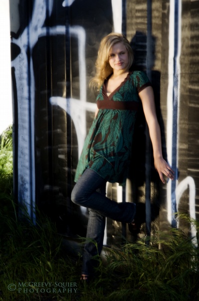 Female model photo shoot of McGreevy-Squier Photo
