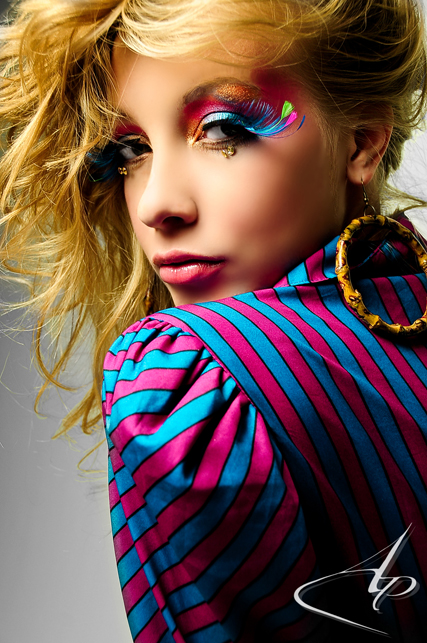 Female model photo shoot of Shon J , wardrobe styled by Shon J , makeup by TAJ BLUSH