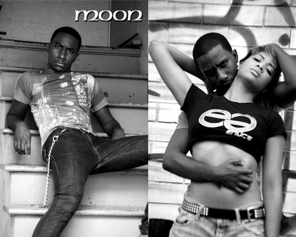 Male and Female model photo shoot of Moon The Model and T mOnRoe