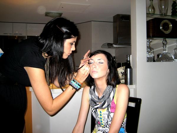 Female model photo shoot of Ness - Makeup Artist and Fern Gregory