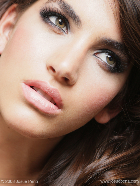 Female model photo shoot of Bleu Make Up Art by Josue Pena in Los Angeles, CA