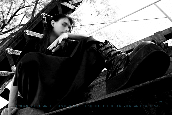 Male model photo shoot of TallSpook by Digital-Blu3