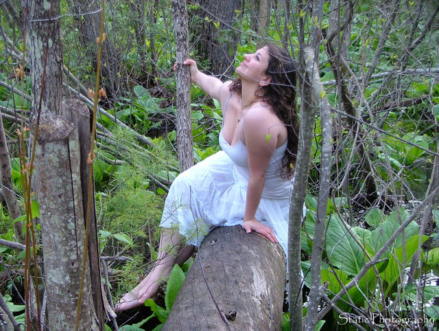 Female model photo shoot of Kayler T in Cole's Woods