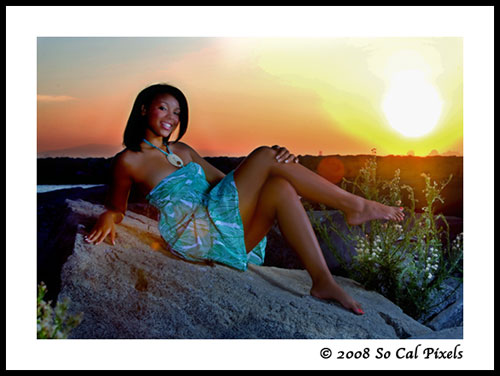 Female model photo shoot of Alexandria Filer in Seal Beach