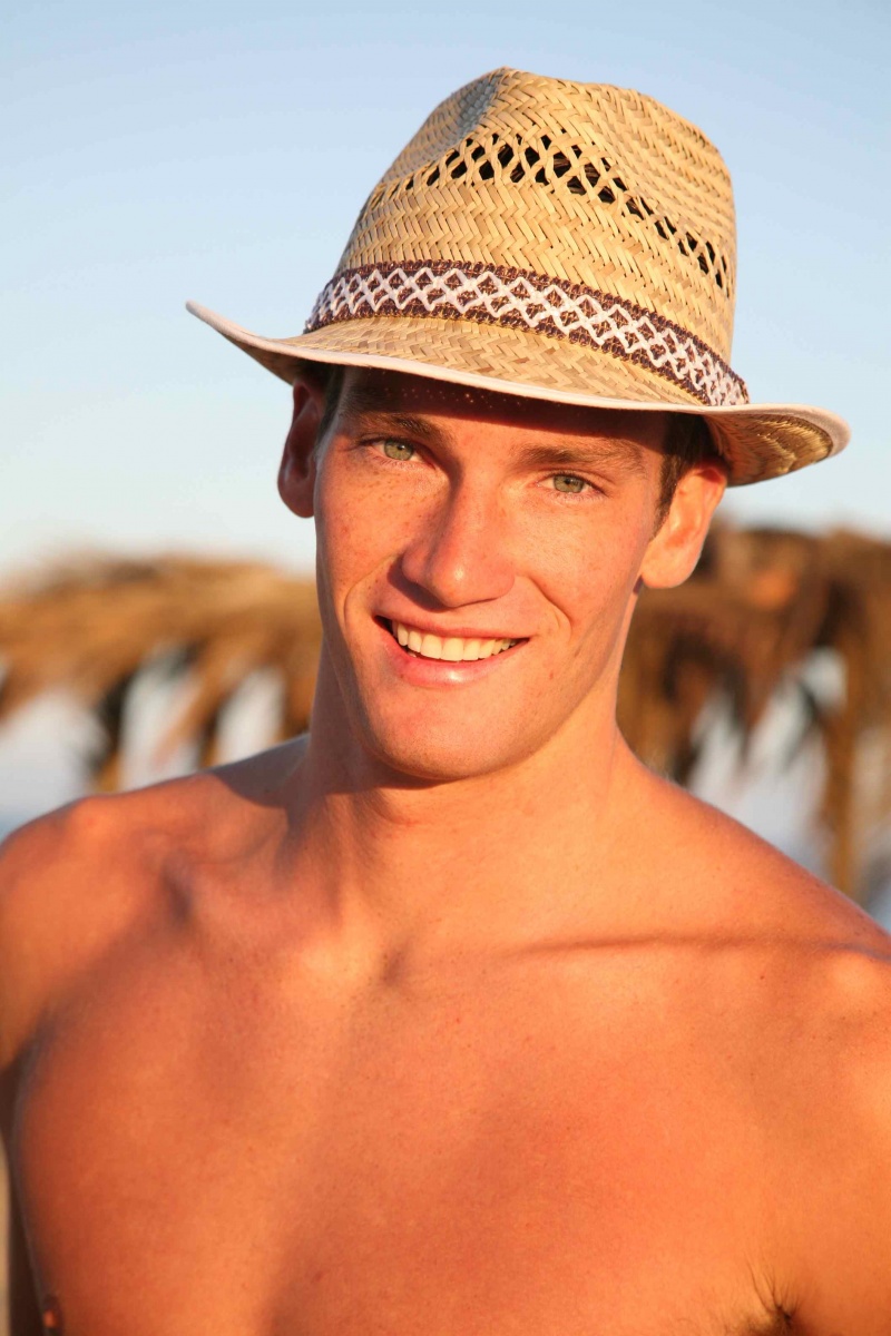 Male model photo shoot of Joseph Olsen in East Beach, S.B.