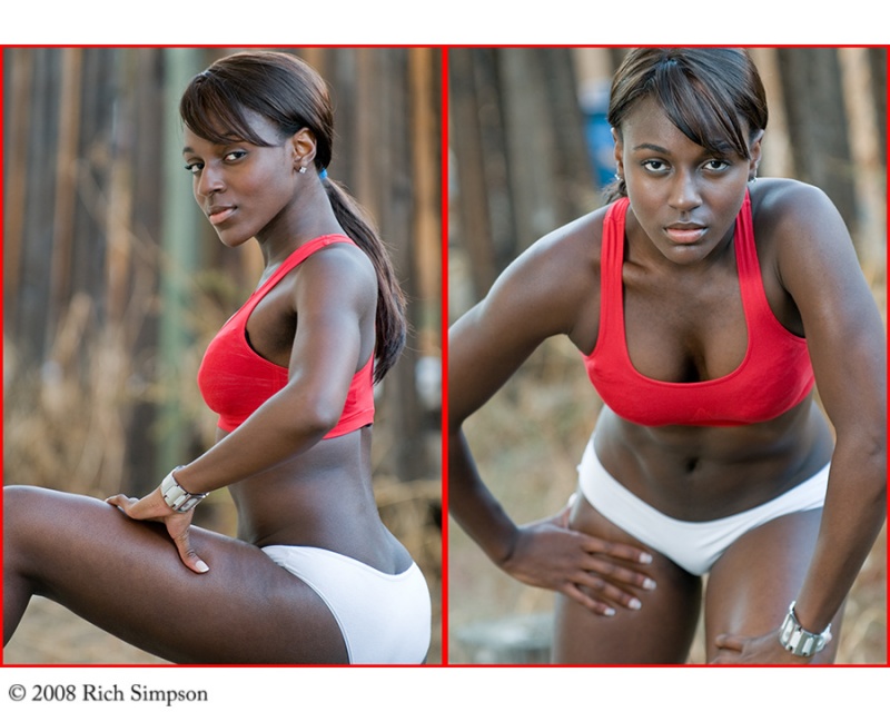 Female model photo shoot of Foyonia by Rich Simpson in Concord, ca, makeup by The MUA Herself