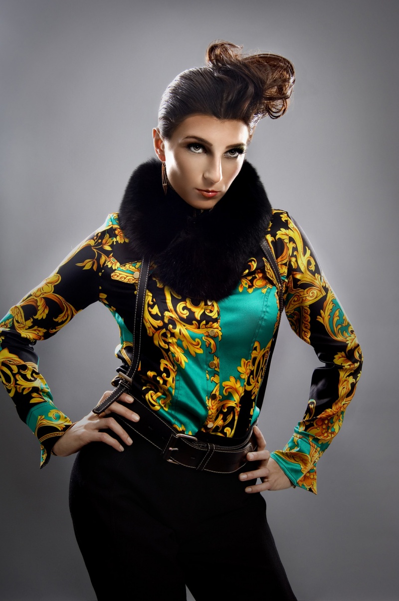 Female model photo shoot of Katrina Aurigema by Jason Setiawan, wardrobe styled by jennifer giannitti, makeup by PAOLA V