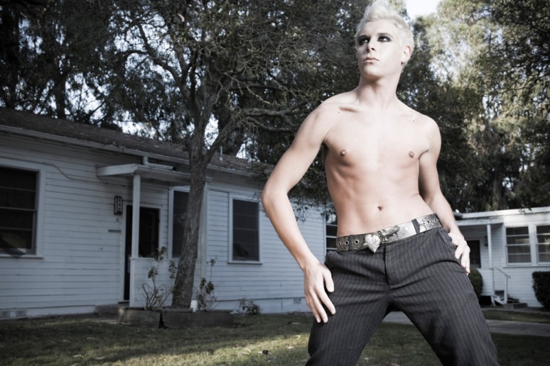 Male model photo shoot of Landon Gray by Diane_Melogram, makeup by Kade B Stuart