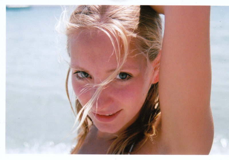 Female model photo shoot of chloe constance in beach