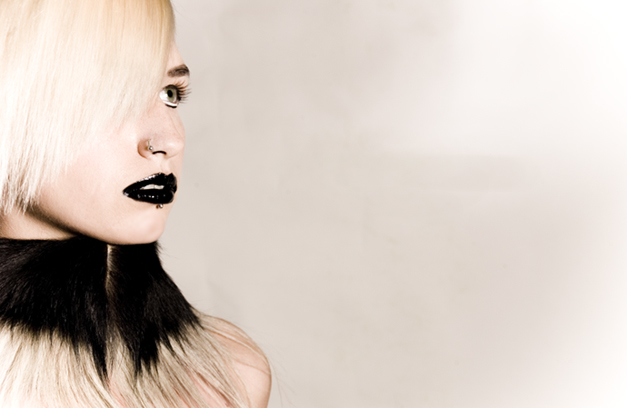 Female model photo shoot of SJ Ellson by Herman H Haye, makeup by Matthew Pimm