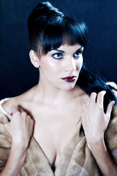 Female model photo shoot of Allegra Danielle by Kollisions Studio in Long Beach, CA, hair styled by Jimmy Aya Salon, makeup by LB Benson