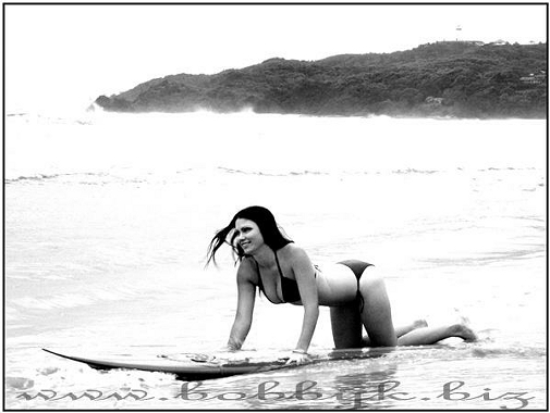 Female model photo shoot of Bobby K in Main Beach Byron Bay