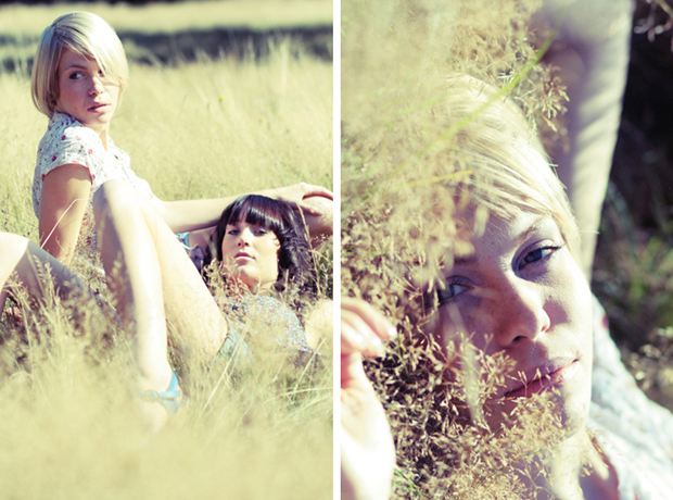 Female model photo shoot of HannahMia, AMBER-ROSE and Cara Wyatt in Hyde Park