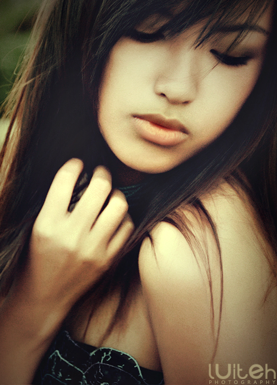 Female model photo shoot of Iris Leonardo by Lui Teh