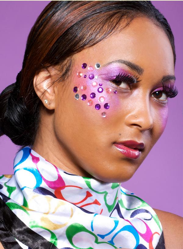 Female model photo shoot of PRINCESS TINY by Leonard Thompson in LA, makeup by Nedra J